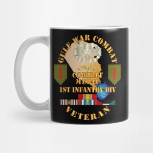 Gulf War Combat Vet w 1st ID - Combat Medic Mug